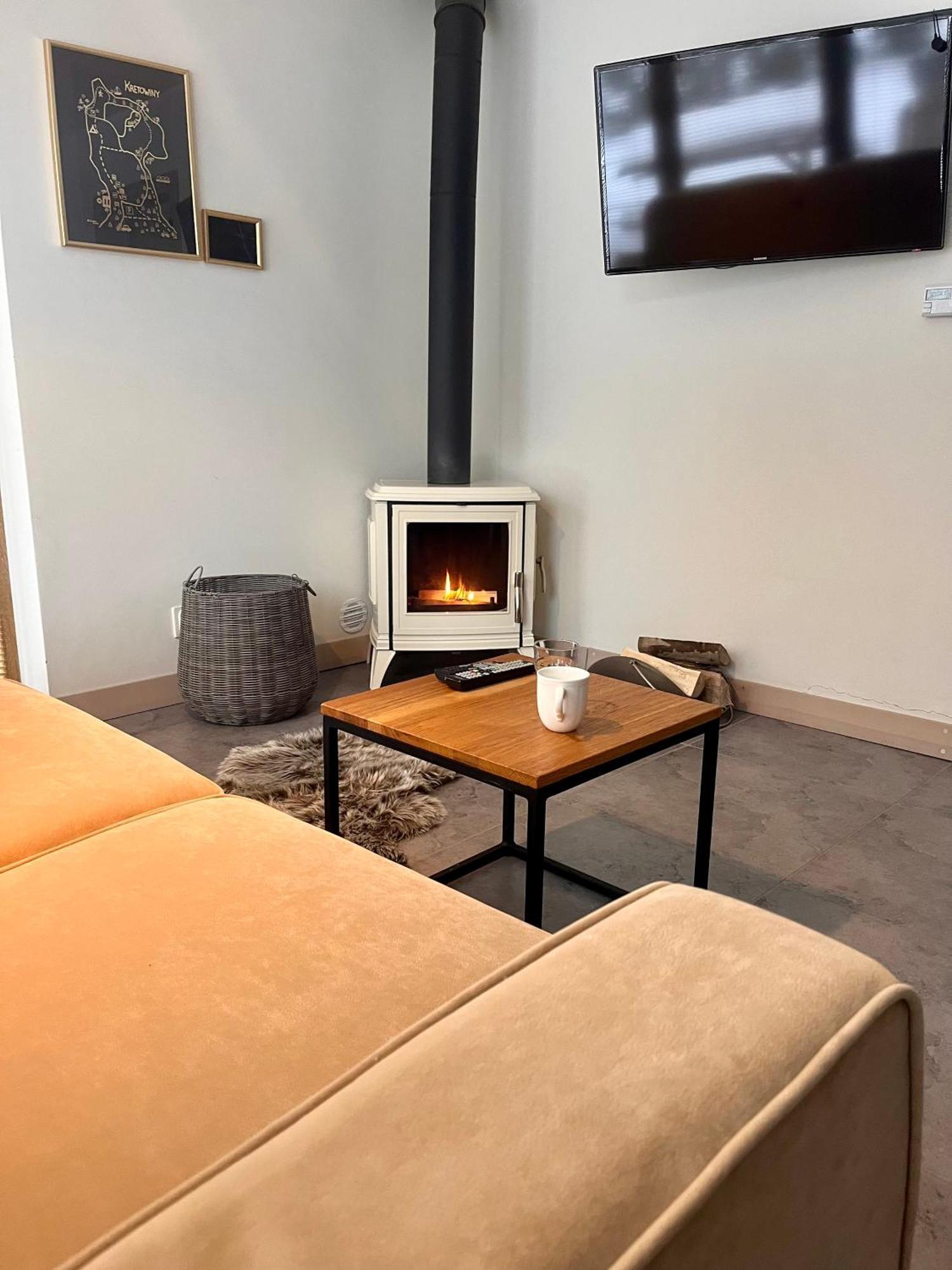 Mazursko - Komfortowe Apartamenty Nad Jeziorem, Sauna, Kominki Na Parterze Кретовини Екстериор снимка